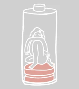 frau-sitzt-in-batterie-illustration-aufladen-recharge-reload