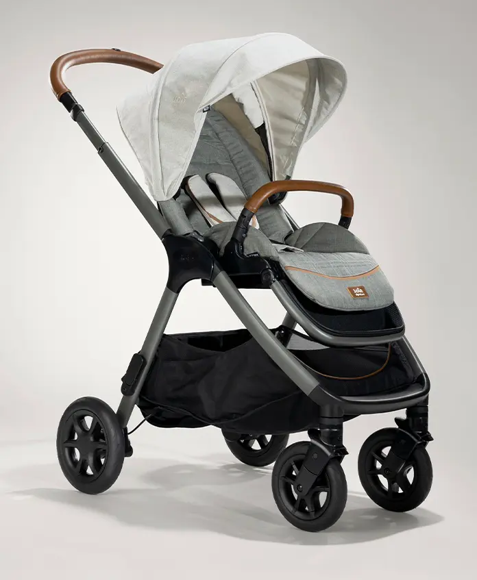 kinderwagen-weiss-grau-schwarz