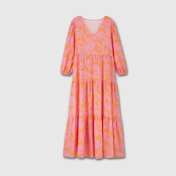 kleid-rosa-pink-orange-sommer