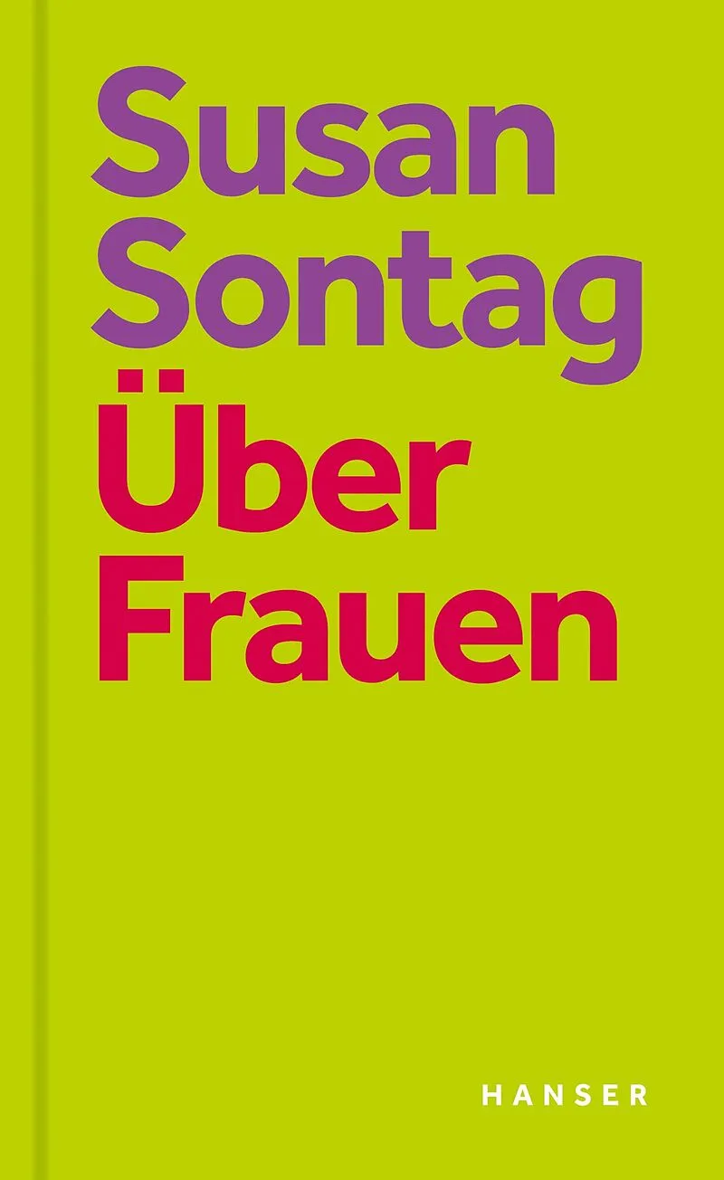 buch-susan-sontag-ueber-fraen-gruenes-cover-hanser