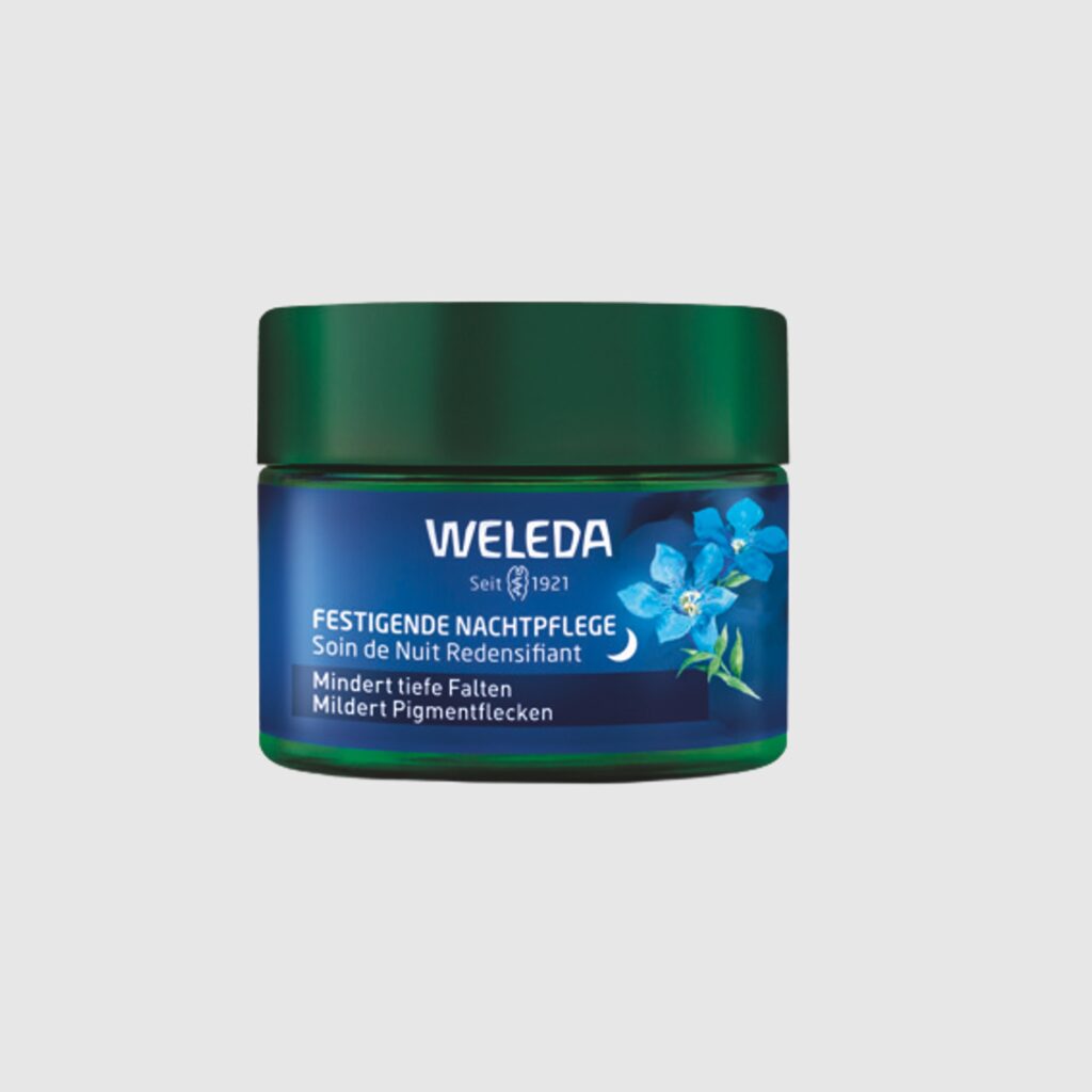 packshot-festigende-nachtpflege-weleda-grauer-hintergrund
