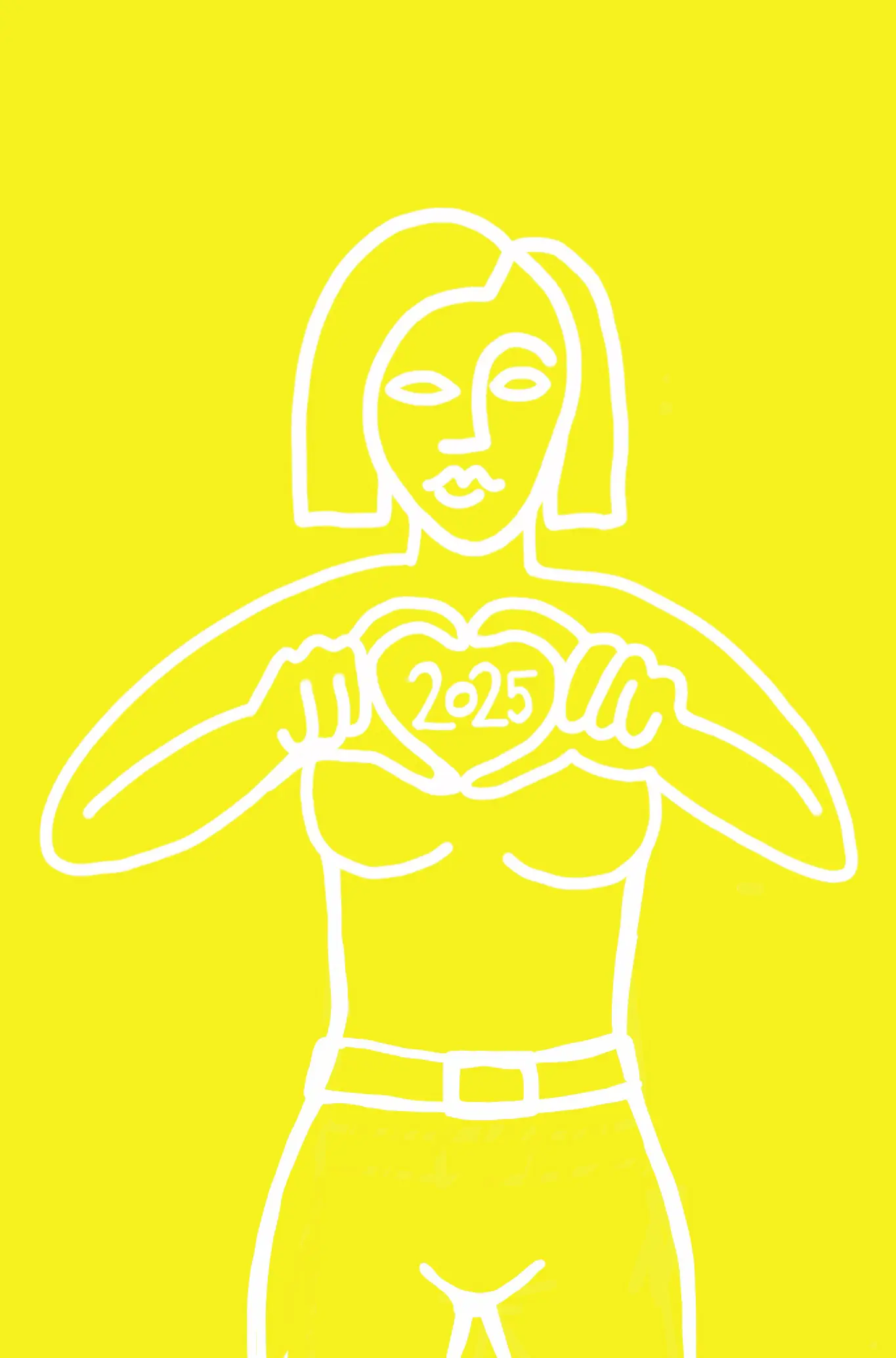 illustration-frau-hände-herz-2025-gelb-hintergrund-weiss