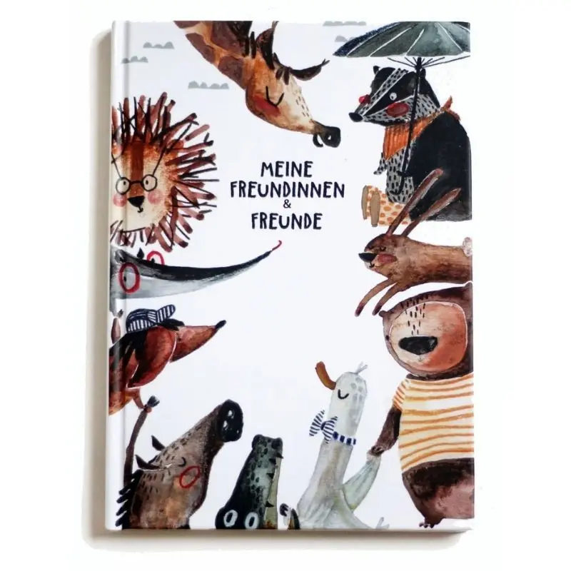 freundealbum-schulfreunde-meine-freundinnen-tiere-illustration