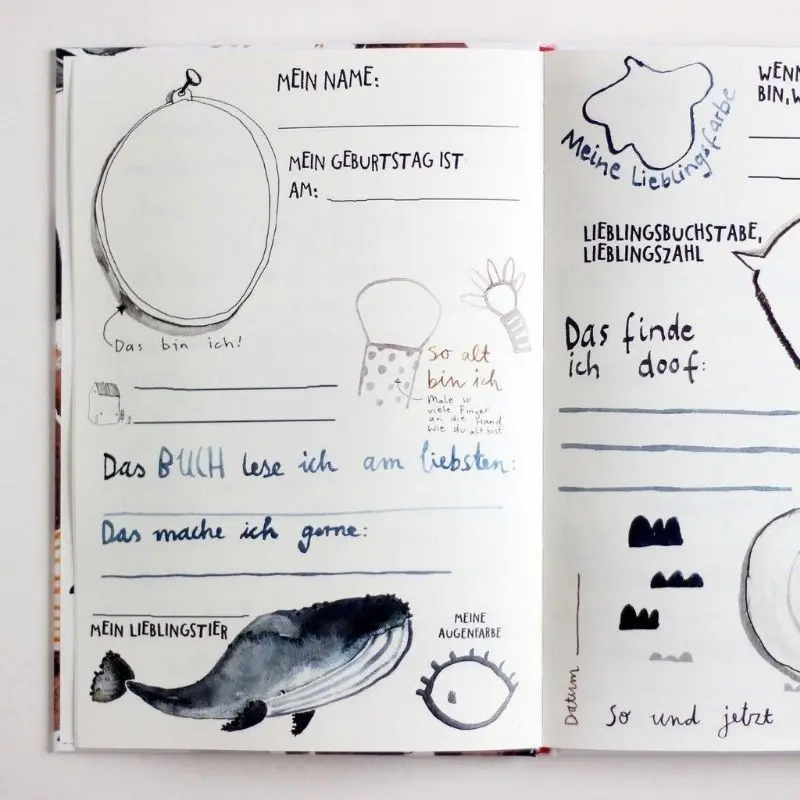 freundealbum-innenseite-illustriert-hand-malen